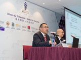 Sr LAI Yuk Fai, Stephen, Chairman of the QBA 2018 Organizing Committee delivers welcome speech and introduces this year’s theme ‘Driven by Profession, United for Success’.